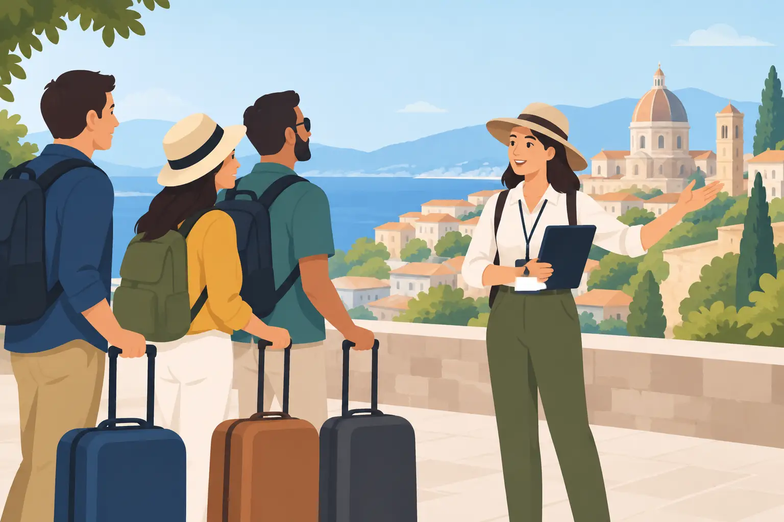 Do Guided Tours Carry Luggage? What to Expect