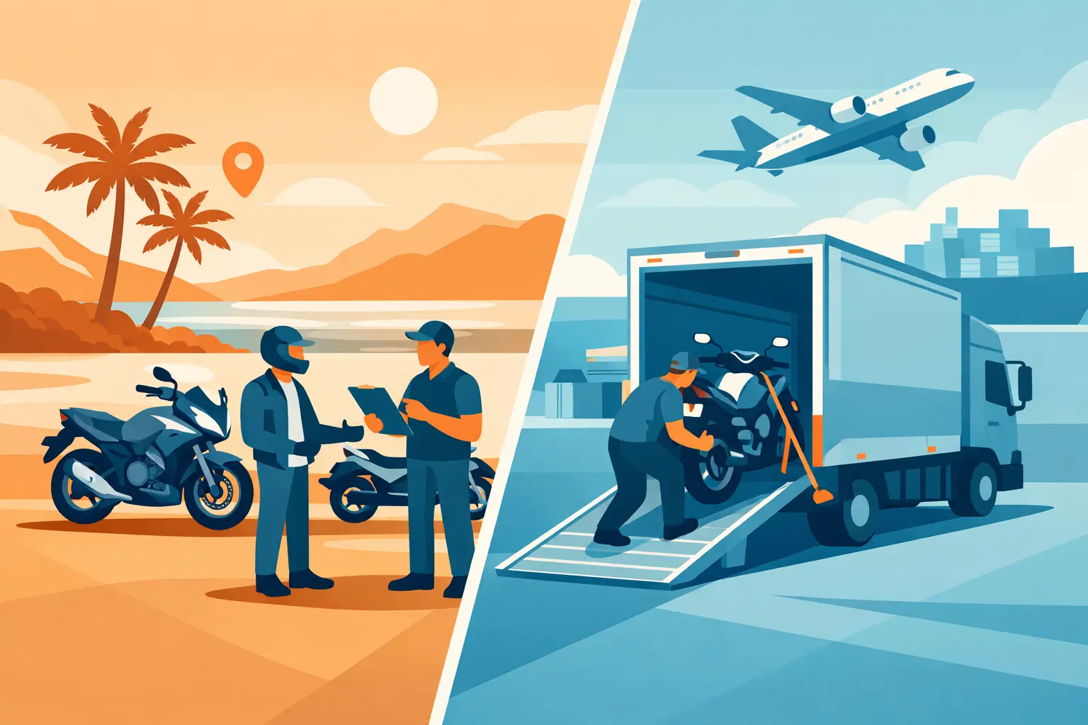 Motorcycle Rental Versus Bike Shipping Compared